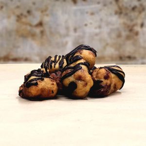 Castagnole fritte ripiene al cioccolato